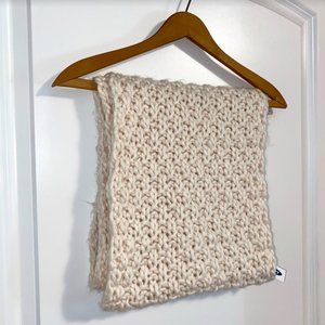 Brand New! Soft Plush Knitted Scarf + Wrap